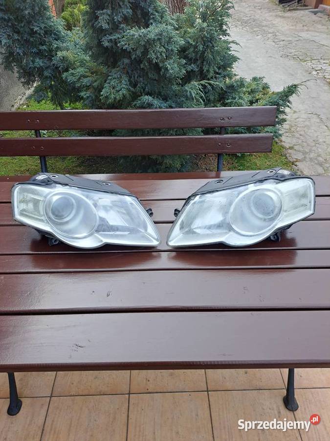 Lampy przód VW Passat B6