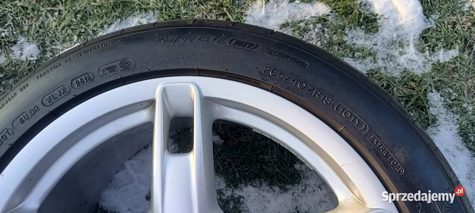 Felgi 18 opony Porsche Boxter Samochodowe Knurów