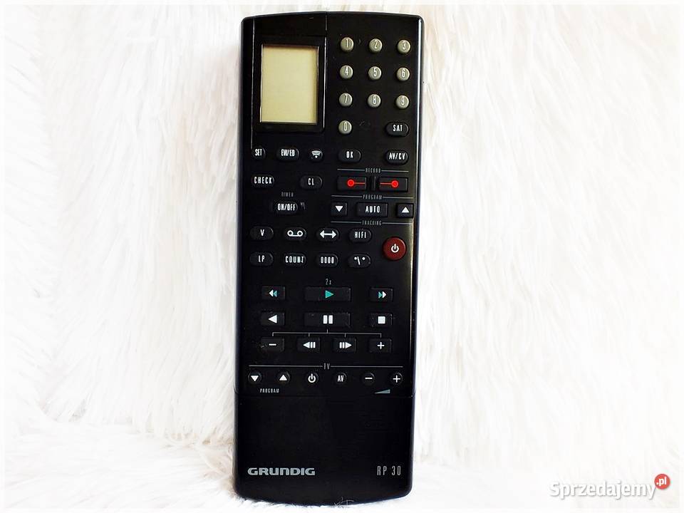 Pilot GRUNDIG RP30 do starszych TV Video z lat Żary