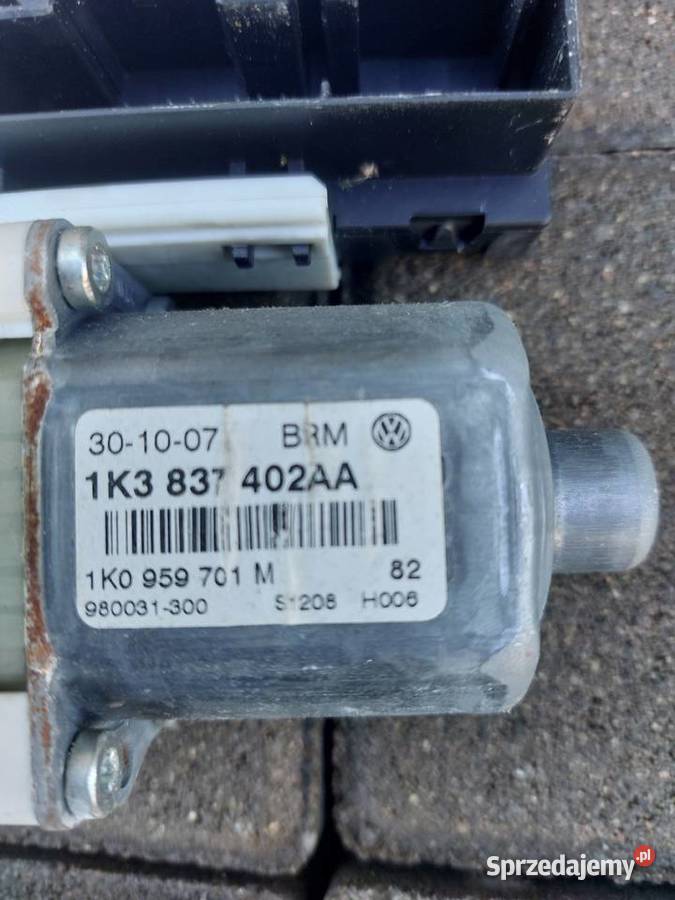 Mechanizm podnośnik szyby prawy VW Golf V 5 3 Zagrodno