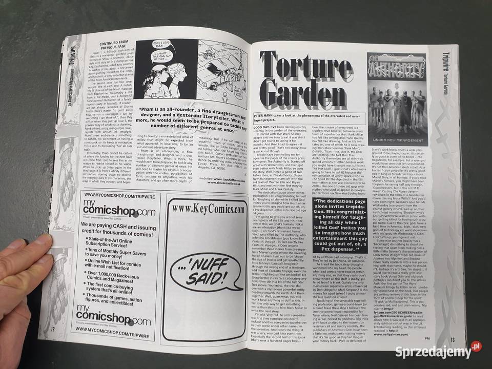 Trip Wire 2 Magazyn Komiksowy Frank Miller Komiksy Gdynia sprzedam