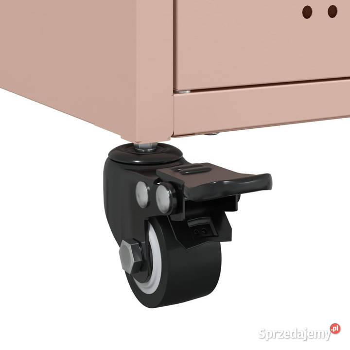 Szafka RTV różowa 1005x39x435 stal WM846693 Warszawa