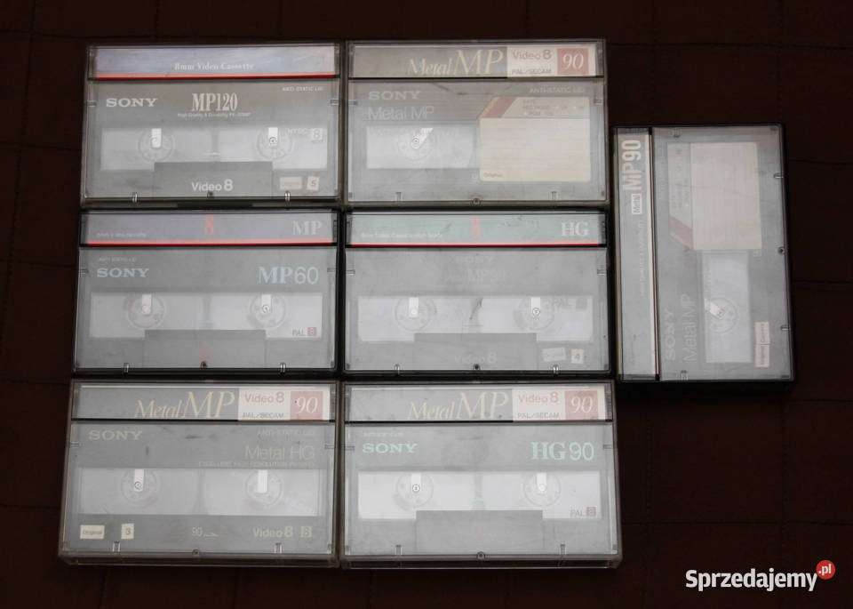 Kamera Video 8 akcesoriami