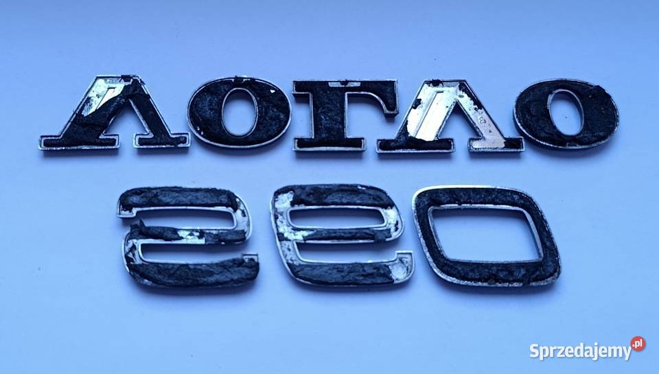 Napis emblemat Volvo S60 I 0010r Lipno