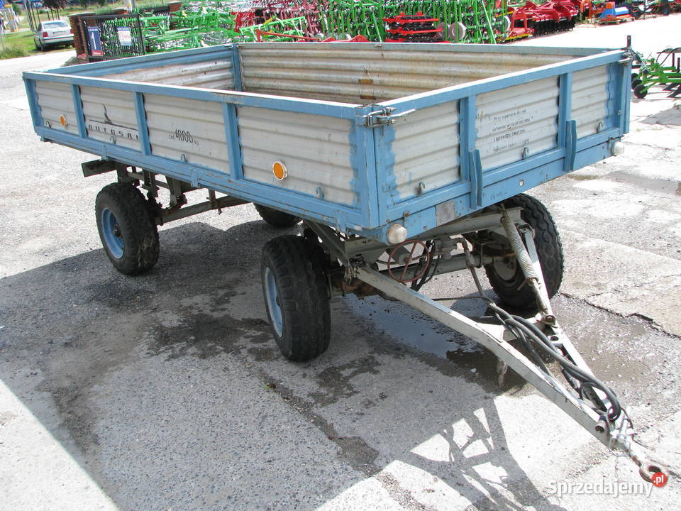 Przyczepa AUTOSAN D732 4tony w RadMasz Opoczno łódzkie