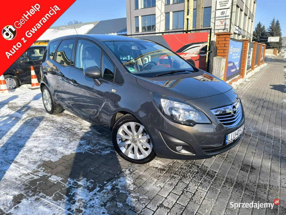 Opel Meriva 14i 16V 120 Turbo Klimatyzacja II Zarejestrowany w Polsce Meriva lubelskie Łuków