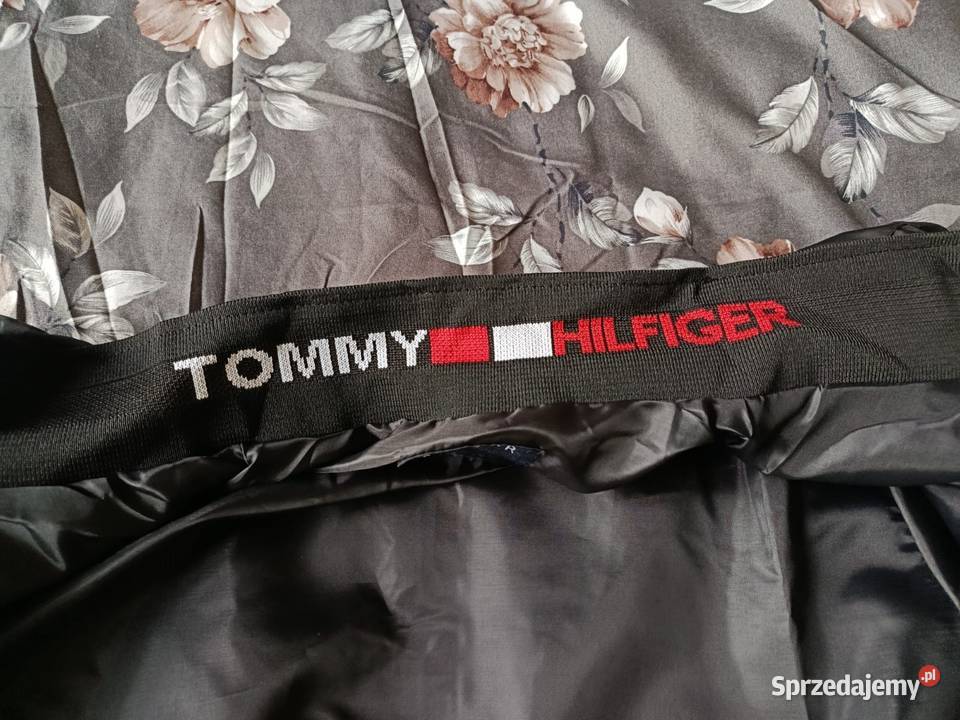 Kurtka jesiennowiosenna Tommy Hilfiger ciepła Inny materiał