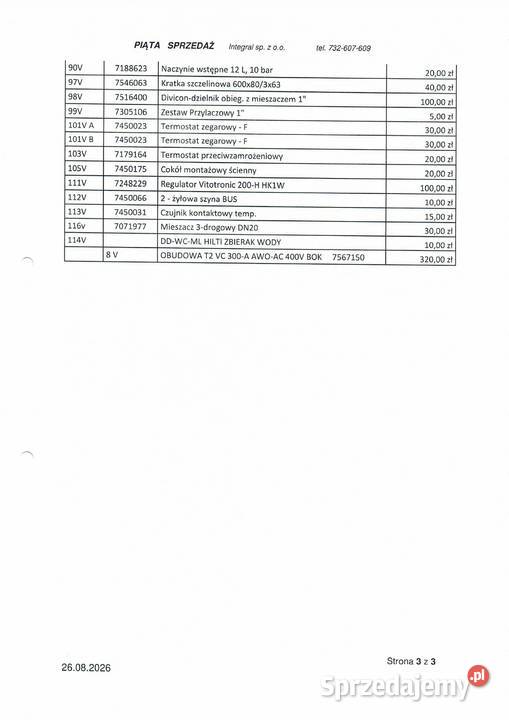 Dmuchawa Tywent WP25E podkarpackie Głogów Małopolski