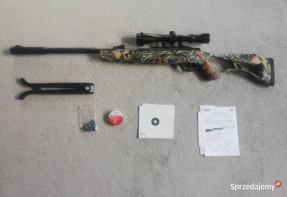 mocna wiatrówka karabinek HATSAN 45MM CAMO małopolskie Nowy Sącz