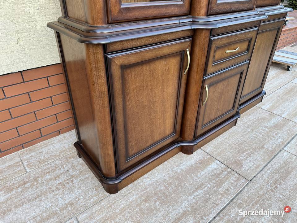 Witryna duża stylowa kredens biblioteka regał Garwolin