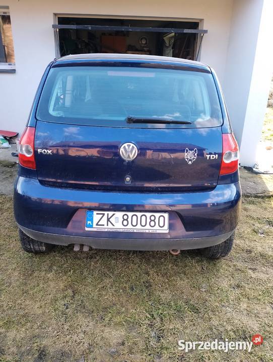 Sprzedam VW fox diesel Jasło