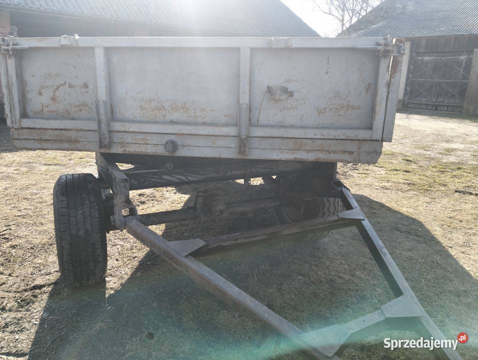Sprzedam przyczepę i rozrzutnik świętokrzyskie Ostrów