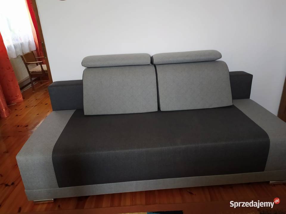 Kanapa rozkładana z pojemnikiem Krępiec sprzedam