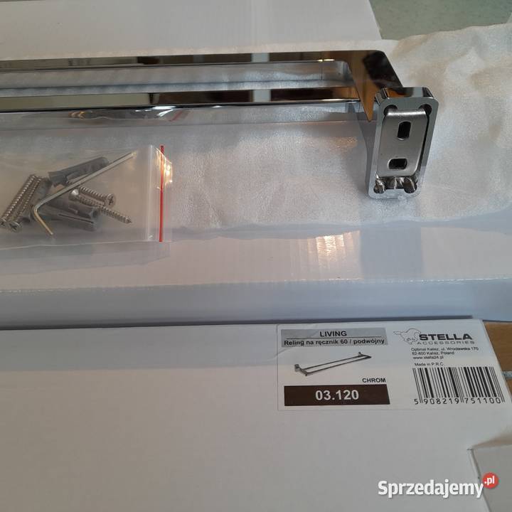 STELLA Living 03120 wieszak na ręczniki podwójny wielkopolskie Kalisz