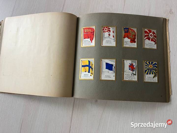 Album Flaggen Europa lata 40te Tarnowskie Góry