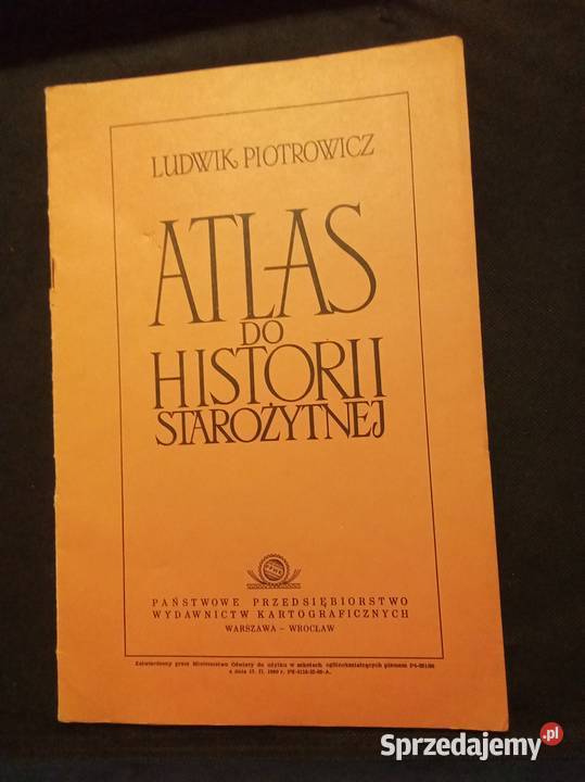 Atlas do historii starożytnej Warszawa