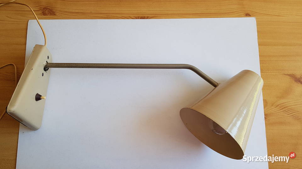 Lampa biurowa ST 16 Zaos oświetlenie PRL Dąbrowa Górnicza sprzedam
