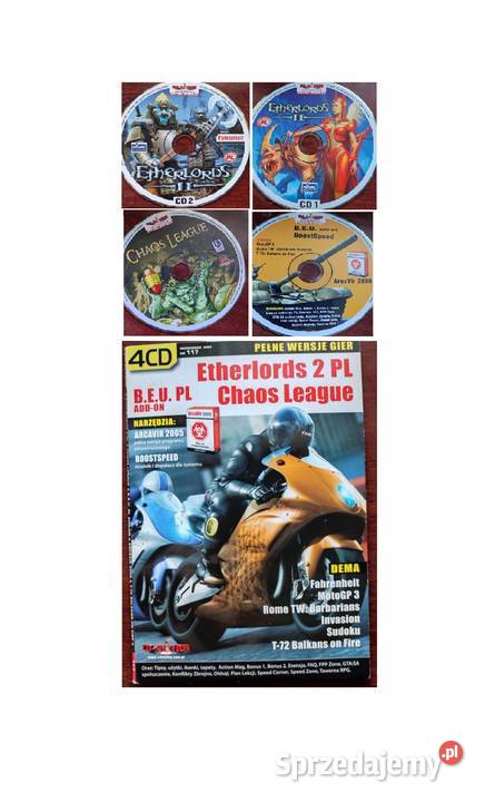 CD Action 117 Etherlords 2 Chaos League Antz Kielce