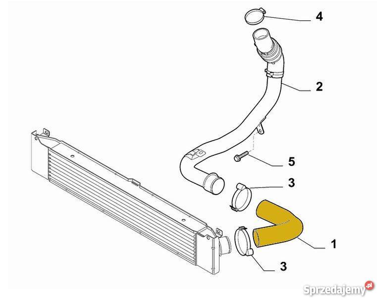 PRZEWÓD PEUGEOT BOXER 22 HDi 1355582080 0382LJ Bielsko-Biała