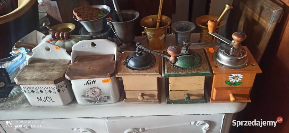 Młynek do kawy Z korbą pomorskie Gdańsk