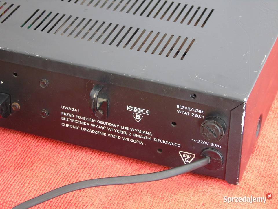Polski wzmacniacz z korektorem Diora WS354A Elektronika podkarpackie Jasło