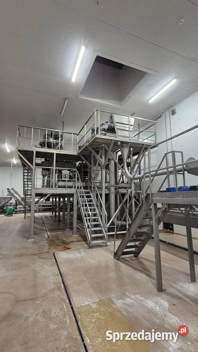 Kompletna linia do produkcji frytek Hydrocutting Produkcja Krotoszyn