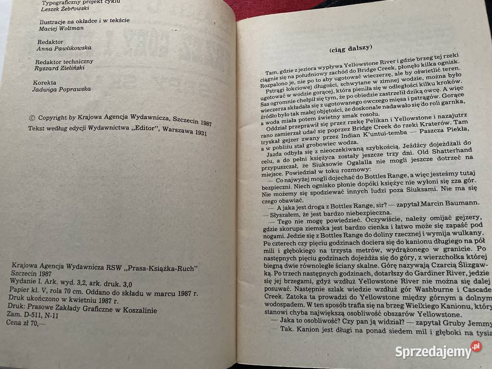 SEPY SKALNE cz2Karol May Lublin sprzedam