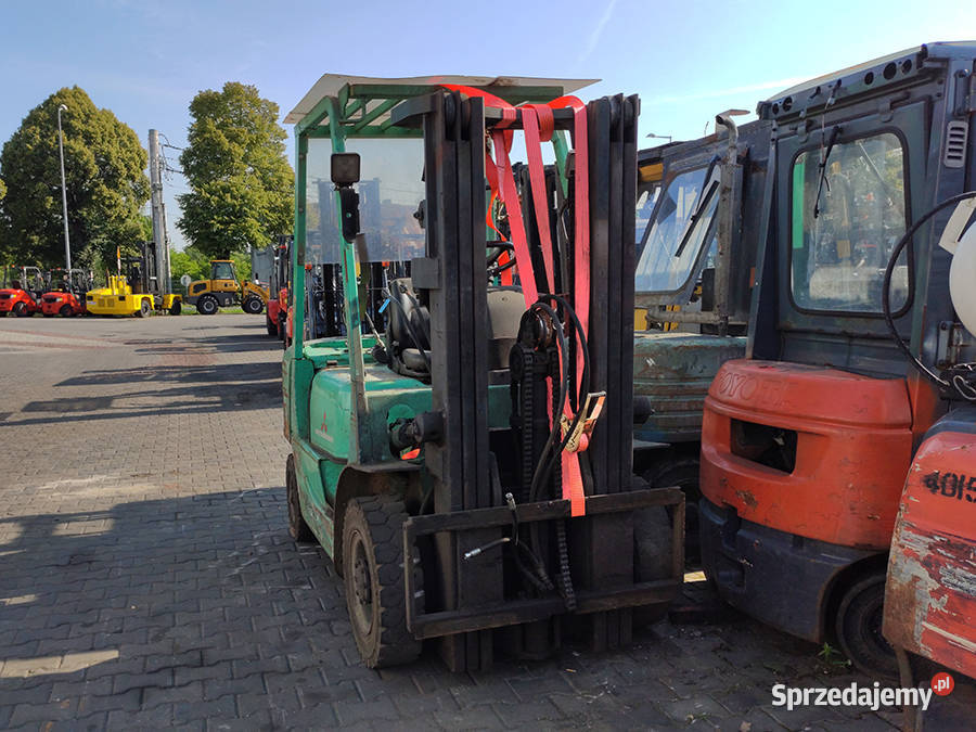 wózek widłowy Mitsubishi FG25K 25 tony wózek do Wózki widłowe małopolskie