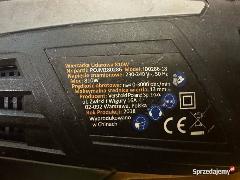 Wiertarka Udarowa Niteo Tools 810W