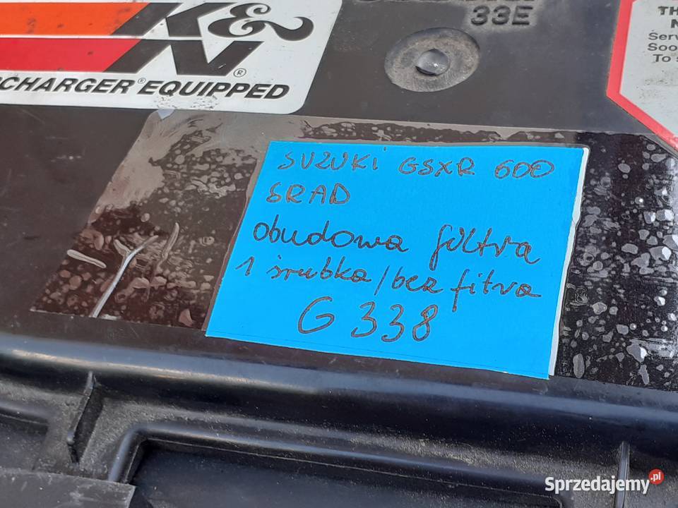 Suzuki GSXR 600 Srad obudowa filtra powietrza mazowieckie Warszawa