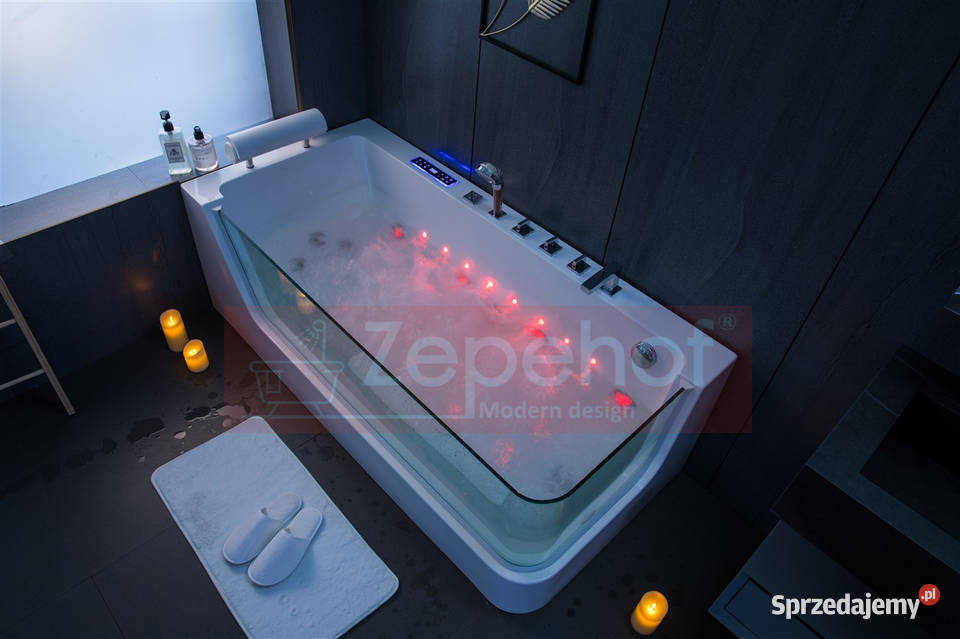 Wanna z hydromasażem C503 prostokątna Grabówka sprzedam