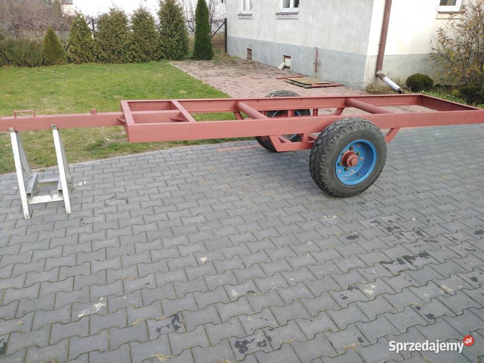 Przyczepa jednoosiowa podwozie rama oś Sobiekursk