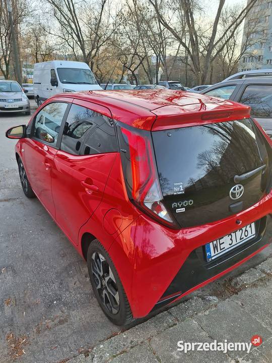 Toyota Aygo 2021 r mały przebieg I właściciel poduszka powietrzna Toyota Warszawa