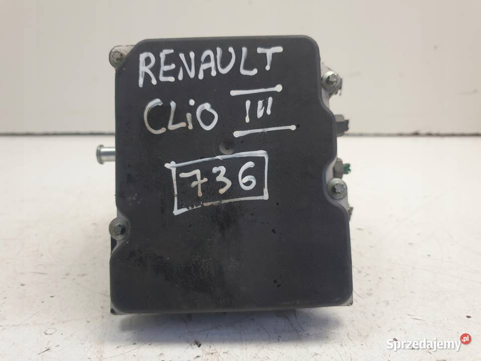 Renault Clio III POMPA ABS Sterownik 0265234800 osobowe Chełm