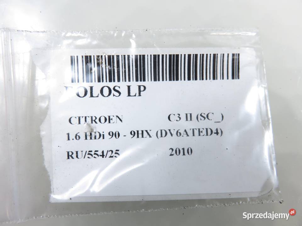 PÓŁOŚ LEWA PRZEDNIA CITROEN C3 II 16 HDi 90 9HX