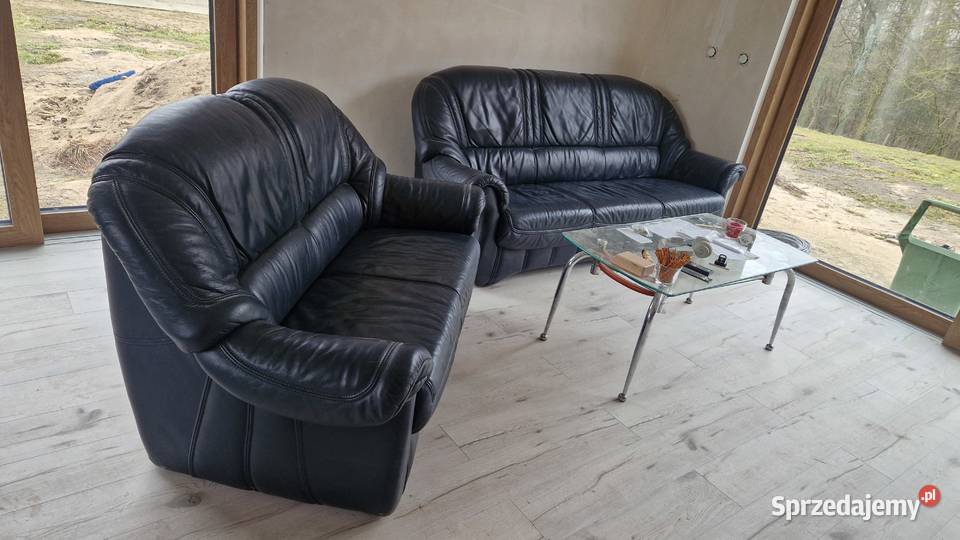 skorzany narożnik Laauser dzielony sofa kanapa 90cm Gorzów Wielkopolski