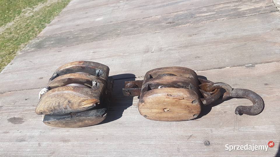 koło sterowe sprzed 1945r2 bloczki Białogard