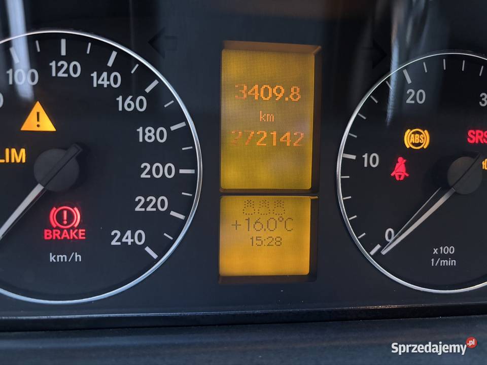 Mercedes w169 do końca tygodnia manualna Brodnica