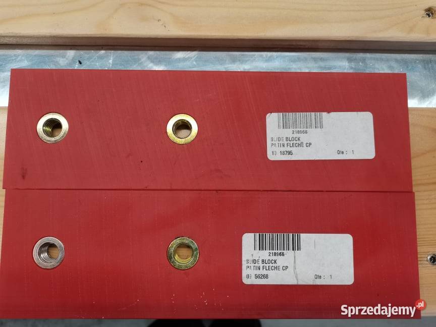 Ślizgi wysiegnika Manitou MLT Komplet wielkopolskie Wilkowo sprzedam