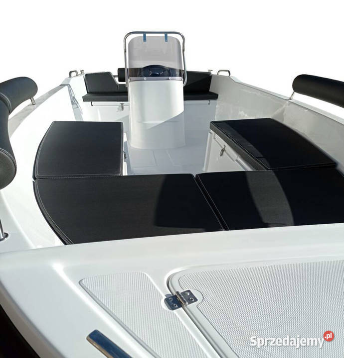ŁÓDZ MOTOROWA SUNDECK 480 OPEN Z KONSOLĄ NOWA Łodzie i motorówki Poznań