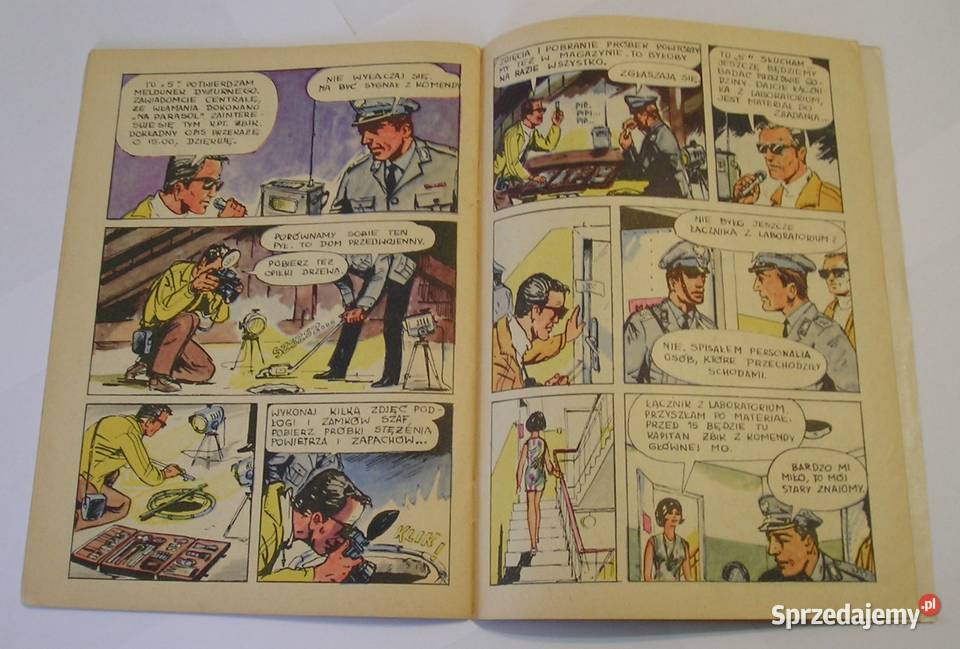 KAPITAN ŻBIK CZARNY PARASOL 1971 łódzkie