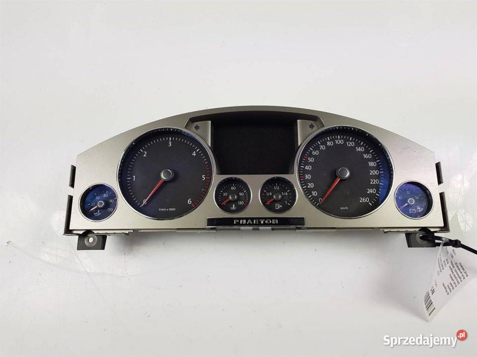 LICZNIK ZEGAR PHAETON II LIFT 3D0920886C Lipno