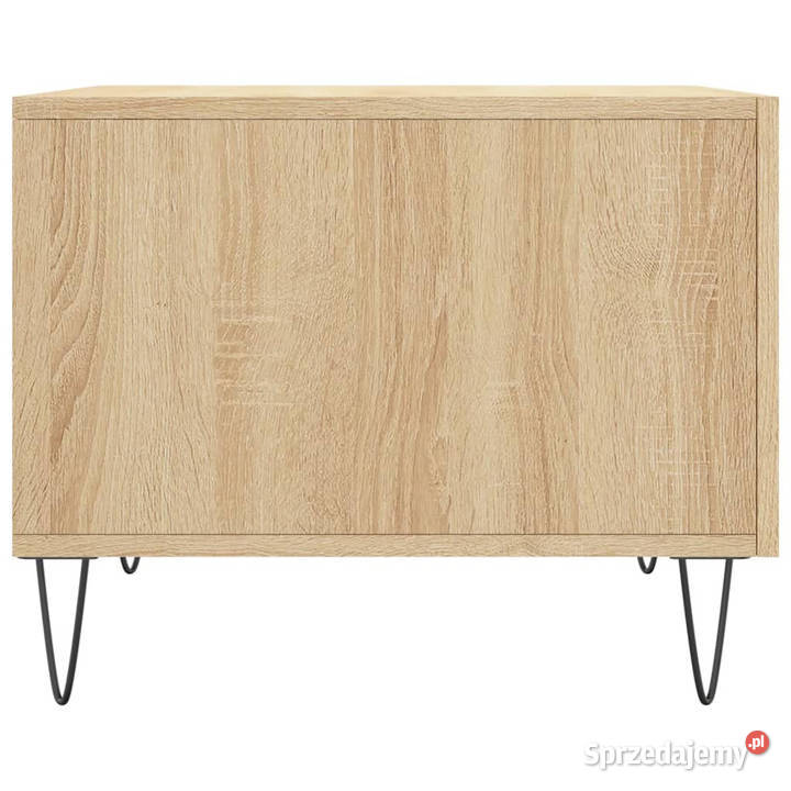 Stolik kawowy dąb sonoma 50x50x40 materiał Warszawa