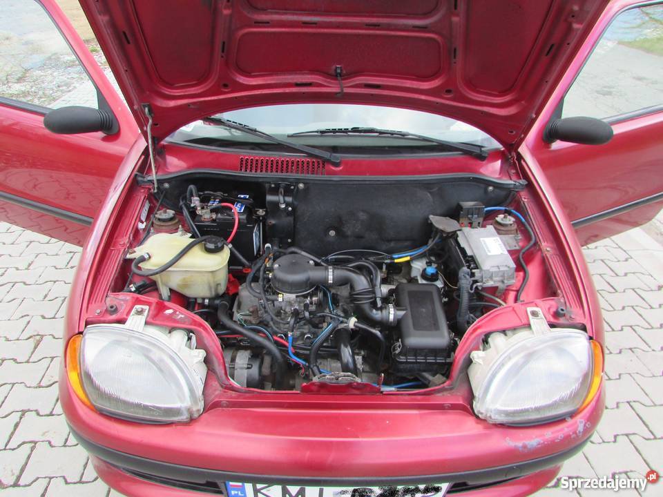 Fiat Seicento uszkodzony Miechów