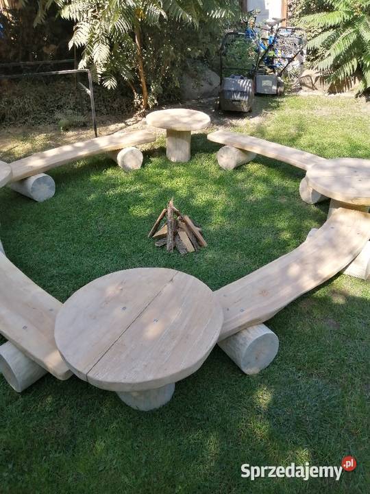 Meble ogrodowe drewniane drewno Zestawy mebli ogrodowych Rzeszów