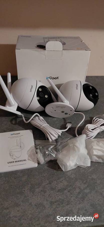 Obrotowa kamera 2x zewnetrzna 5MP WIFI łódzkie Kutno