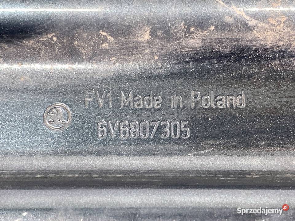 BELKA ZDERZAKA TYŁ SKODA FABIA III Hatchback