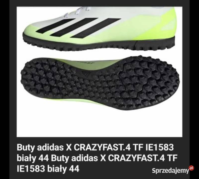 Buty sportowe 44 Adidas X CRAZYFAST4 TF Małkinia Górna sprzedam