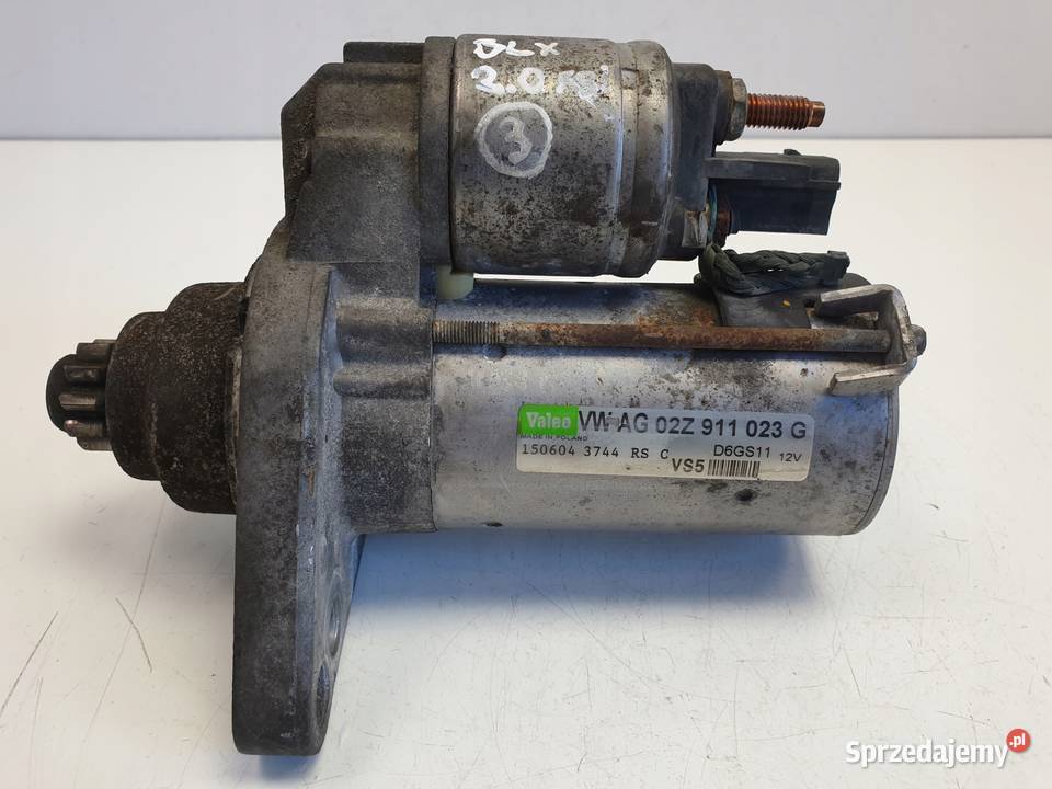 ROZRUSZNIK VW Touran II 20 FSI ROZRUSZNIK valeo osobowe Układ elektryczny silnika