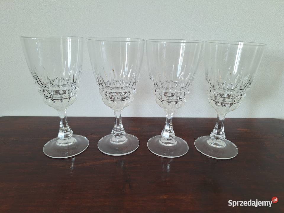 Cristal DArques France Pompadour zestaw 4 Gdańsk